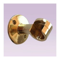 Soporte dorado intermedio derecho para tubo de 13 mm