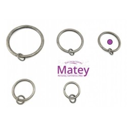 ARGOLLA DE 40 MM COLOR NIQUEL ESPECIAL.