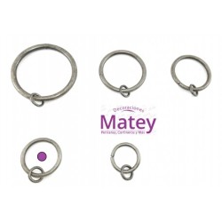 ARGOLLA DE 33 MM COLOR NIQUEL ESPECIAL.