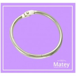 ARGOLLA ARTICULADA DE ACERO DE 50MM CROMADA PARA TUBO DE 38MM