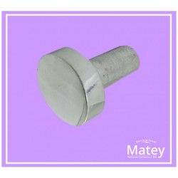 TAPON CILINDRO  ALUMINIO PARA TUBO DE 9 MM.