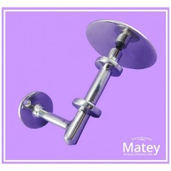 PORTA ROLLO DE ALUMINIO PARA PAPEL DE BAÑO.