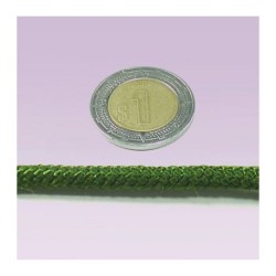 Cordon 6 mm liso verde