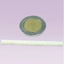 Cordon de nylon 6 mm blanco