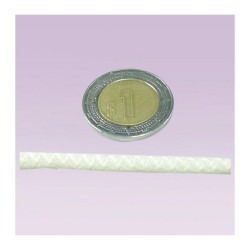 Cordon de nylon 6 mm blanco