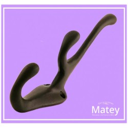 GANCHO PERCHERO TRIPLE TIPO ZAMACK 1024 EN ALUMINIO