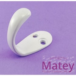 GANCHO REFORZADO COLOR BLANCO.