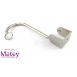 PERCHERO HANDY HOME PARA PUERTA COLOR SATINADO.